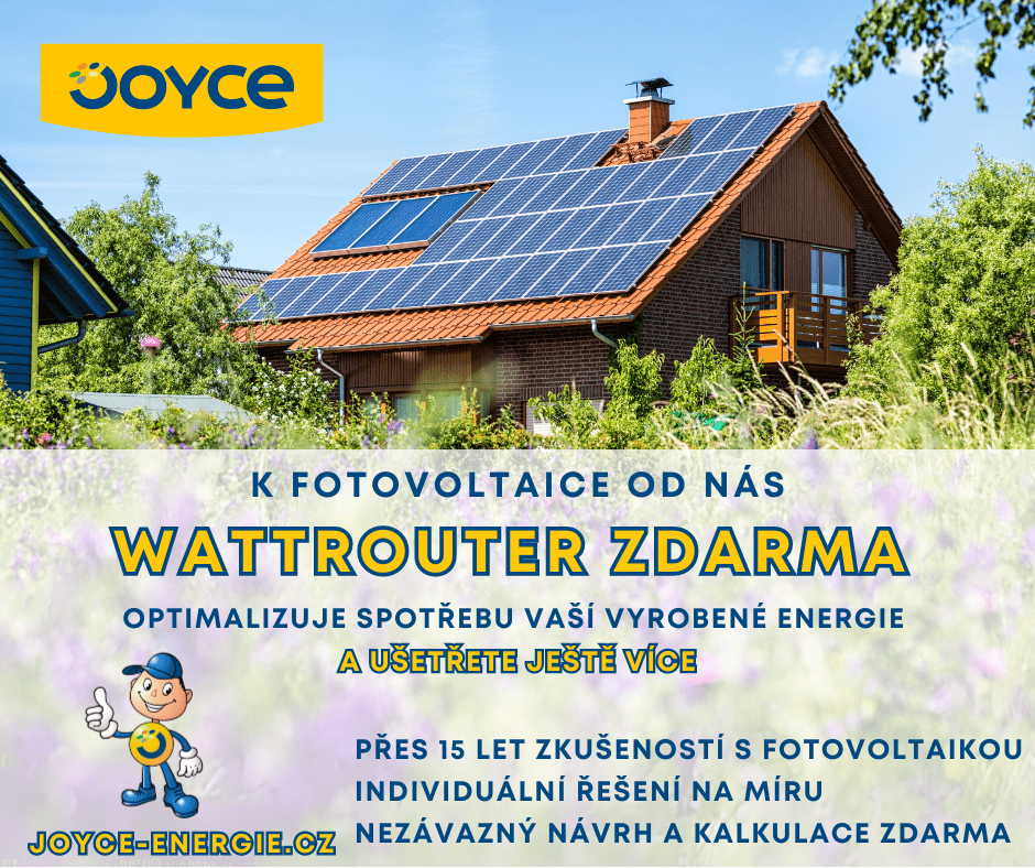 Sleva Fv 5 - Letní Akce = Wattrouter Zdarma - Joyce Energie